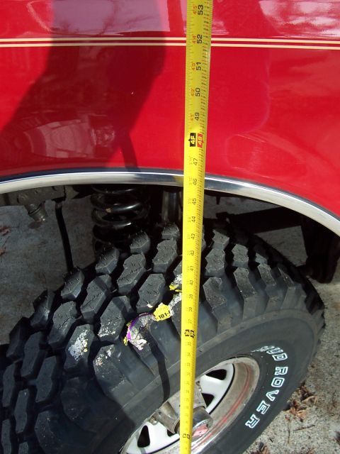 1989 Ford Bronco - New tires Drivers Front