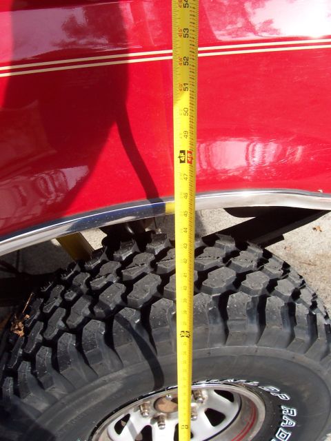 1989 Ford Bronco - New Tires Drivers rear