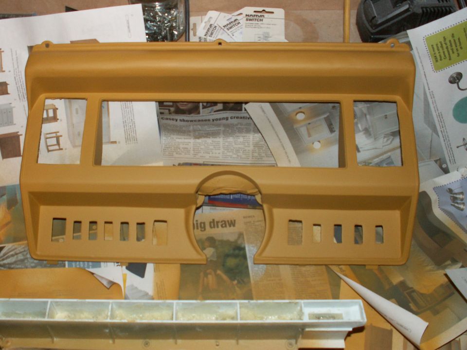 customised dash fascia