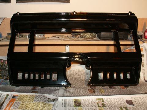 1983 Ford Bronco - freshly painted modified dash fascia