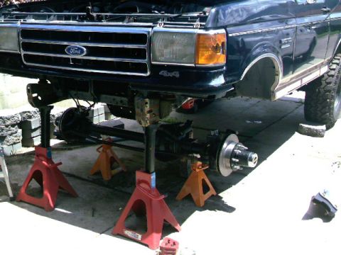 1989 Ford Bronco - mock up