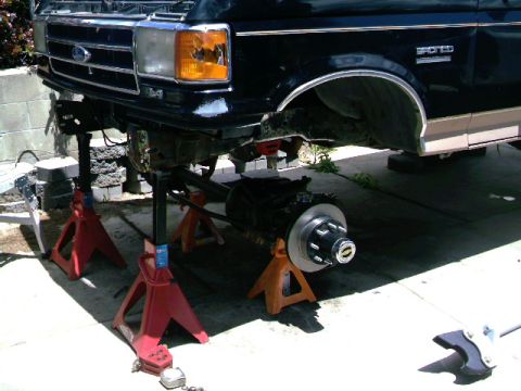 1989 Ford Bronco - mock up