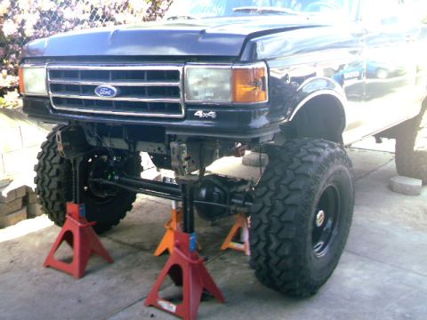 1989 Ford Bronco - mock up
