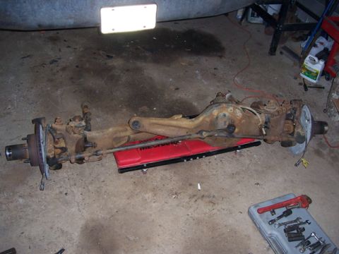 1996 Ford Bronco - Removed the TTB...I wish I had a Solid Axle to put in there