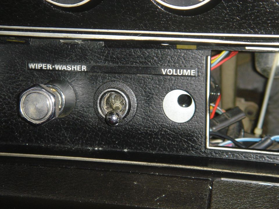 remote mirror joy stick location