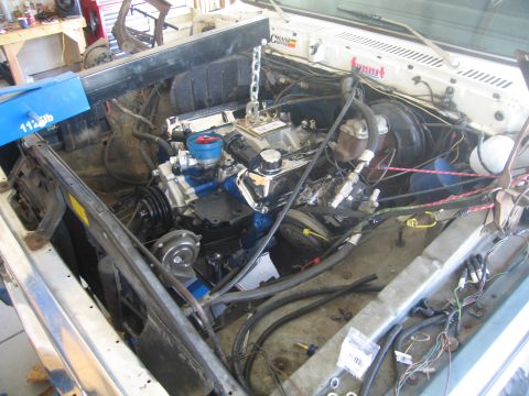 1979 Ford Bronco - perfect fit... after a lot cursing!
