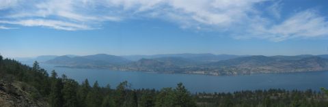 1990 Ford Bronco - Looking At Summerland From Naramata