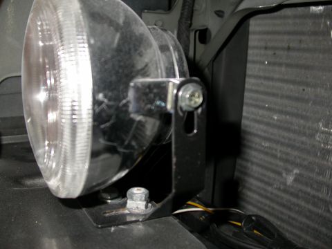2001 Ford Crown Victoria - Single Fog Light Installed