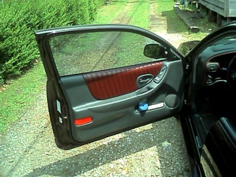 2002 Pontiac Grand Prix - Interior view of a 2002 Pontiac Grand Prix, showing the driver's side door panel.
