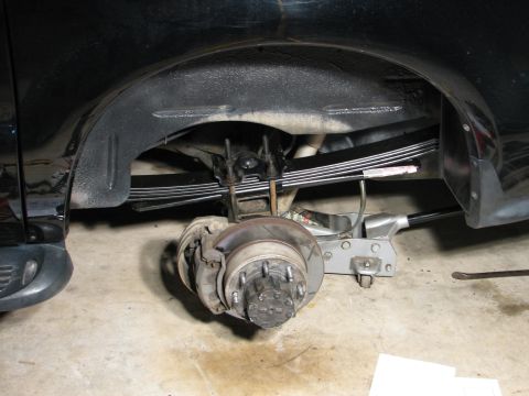 2000 Ford Excursion - Driver Rear Spring Installed