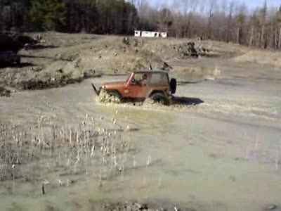 1998 Dodge 1500 - a little water hole.