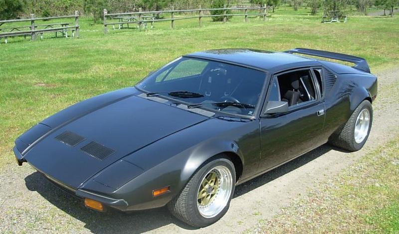 1972 DeTomaso Pantera “Side oil”