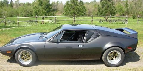 1972 DeTomaso Pantera “Side oil”