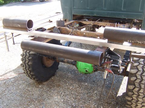 1978 Ford Bronco - new rear bumper/ cross member