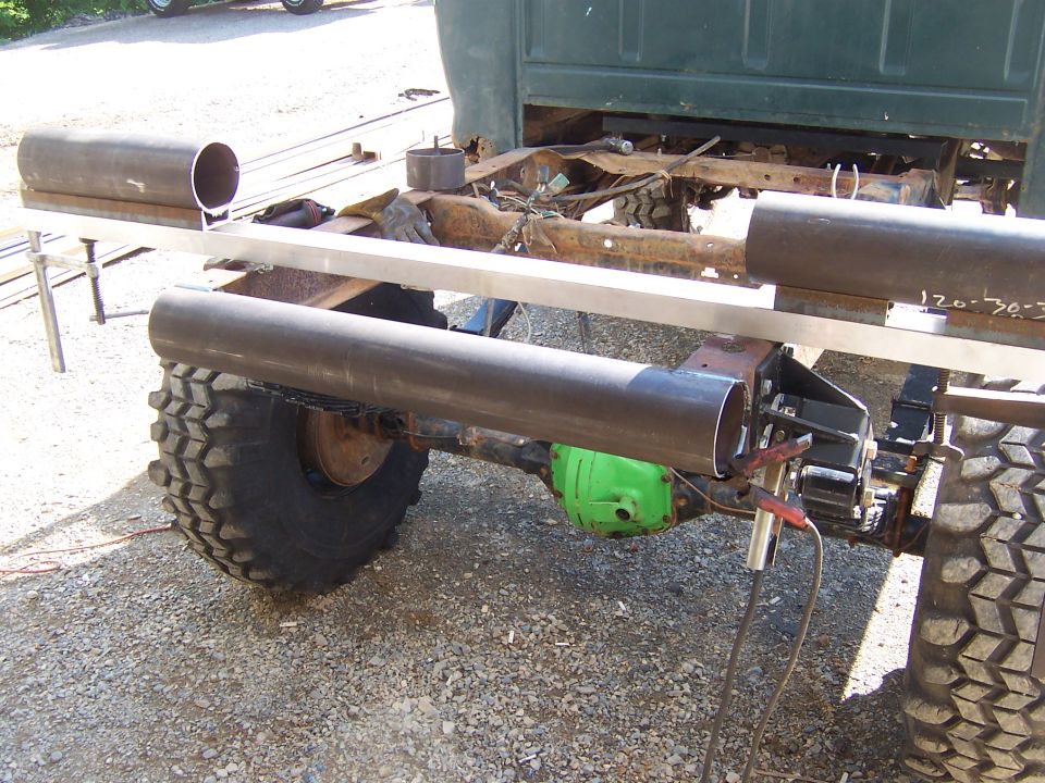 new rear bumper/ cross member