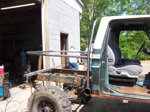 1978 Ford Bronco - front hoop and bedside