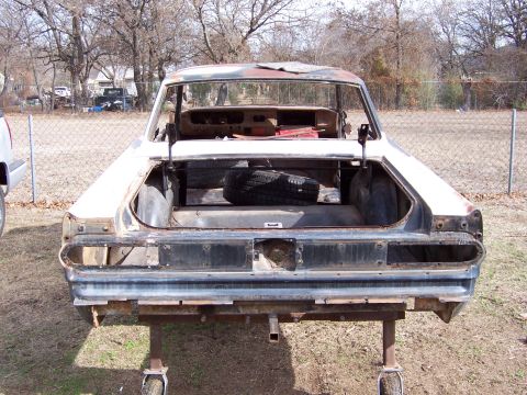1964 Mercury Comet - Ready for sand blasting.