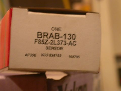 1990 Ford Bronco - Motorcraft part number for VSS sensor