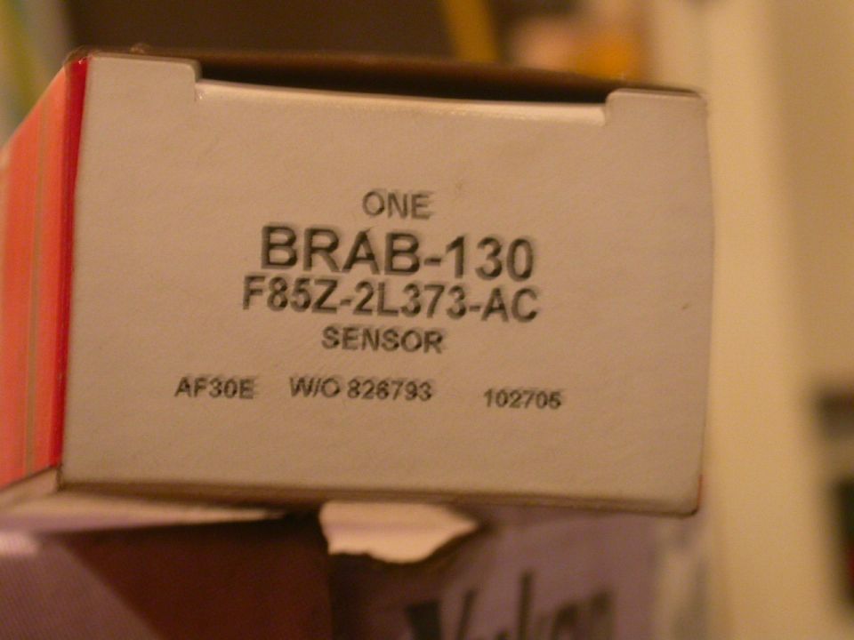 Motorcraft part number for VSS sensor