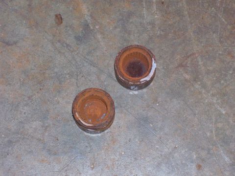 1992 Ford Bronco - This is what the old caps from the front u-joints looked like. It was amazing my 4WD worked.