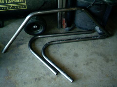 1989 Ford Bronco - shock hoops and cross brace