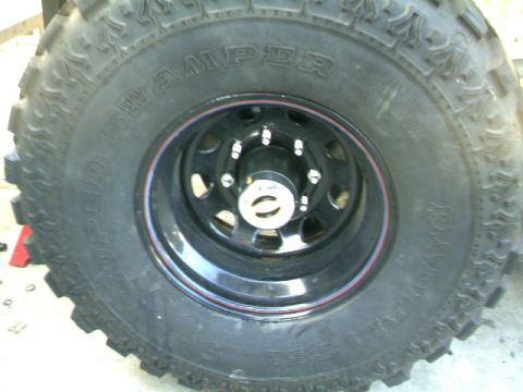 1989 Ford Bronco - tire
