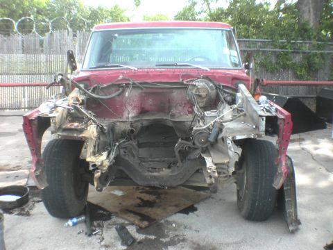 1991 Ford Bronco - Engine out