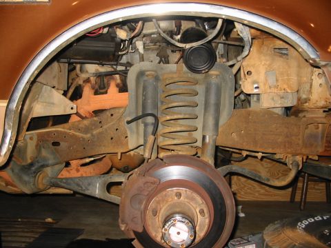 1988 Ford Bronco - inner fender removed
