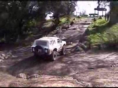 1978 Ford Bronco - another stair step burn out.