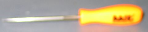 1994 Ford Bronco - A screwdriver with a bright yellow handle and a metal shaft is shown.