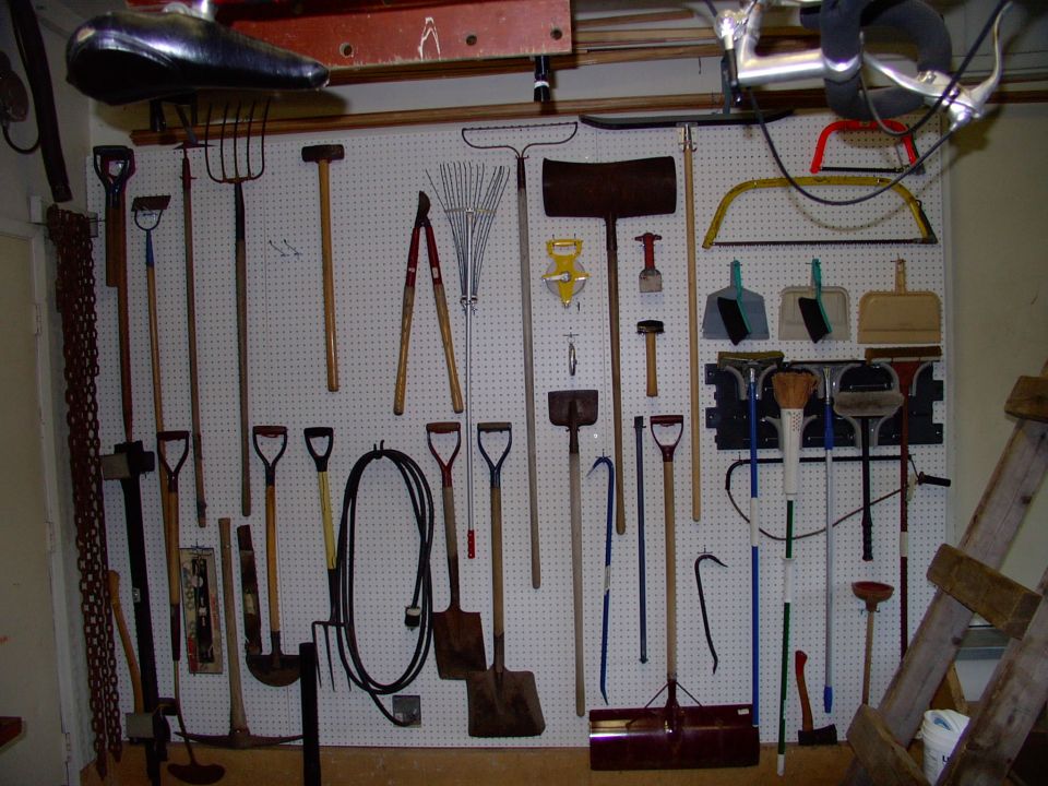 New pegboard started