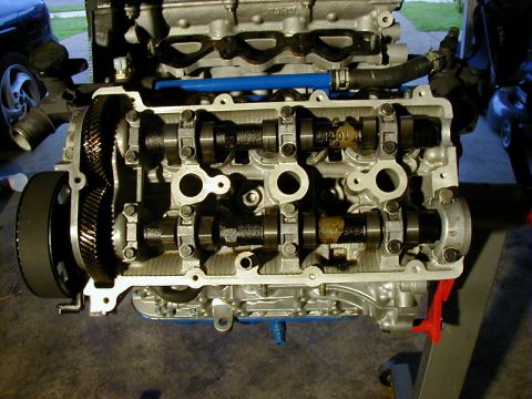 1995 Ford Probe - Rebuilt ZE head with DE cams and Interprep springs.