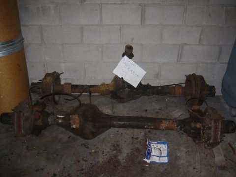 1995 Ford Bronco - here they are. both are off the same '89. so that means king pin dana 60. and the sterling has the speed sensor already. in this pic they h…