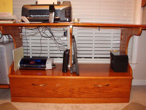 2004 Land Rover Land Rover - Got the drawers cut, stained & varnished last week, and I built & installed them tonight.