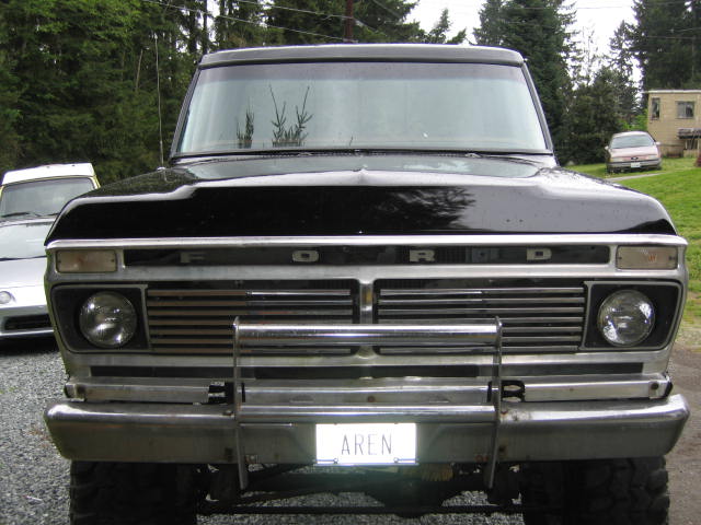 letters on hood or grill?