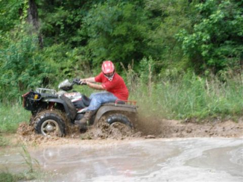 1978 Ford F-150 - Cory throwing mud