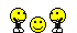 1996 Ford Crown Victoria - Three pixelated smiley faces are depicted against a dark background.