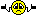 1996 Ford Crown Victoria - A digital smiley face with a distressed expression and outstretched arms is depicted.