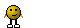 1996 Ford Crown Victoria - A pixelated smiley face with arms and legs stands against a white background.