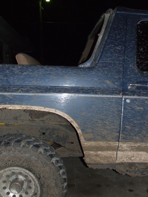 1986 Ford Bronco - This vehicle appears to be a Ford Bronco, but the specific model year is not definitively identifiable from the provided image.