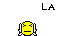 1968 Ford Mustang - This image displays a pixelated smiley face with a distressed expression.