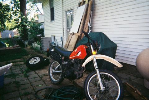 1978 Ford Bronco - 82'XT550 enduro