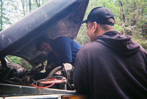 1978 Ford Bronco - broken throtle cable