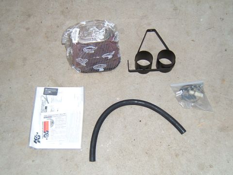 1988 Ford Bronco - All the parts that came with the pack.