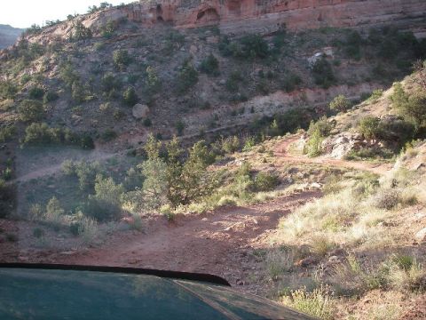 1996 Ford Bronco - One of several shots of Kokopelli Trail