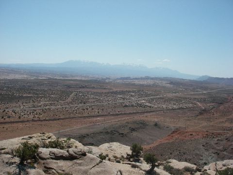 1996 Ford Bronco - Near the start of the 7-mile rim trail