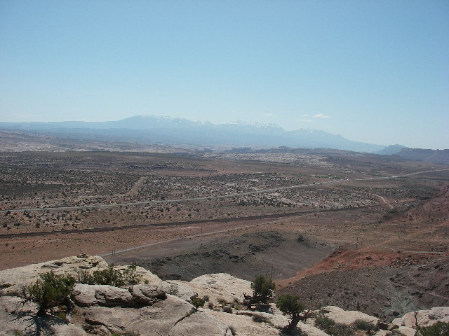 Near the start of the 7-mile rim trail