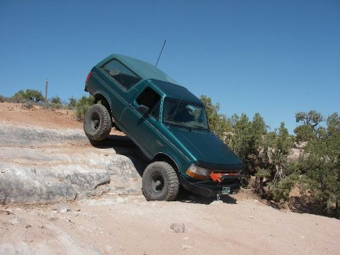 1996 Ford Bronco - same rock