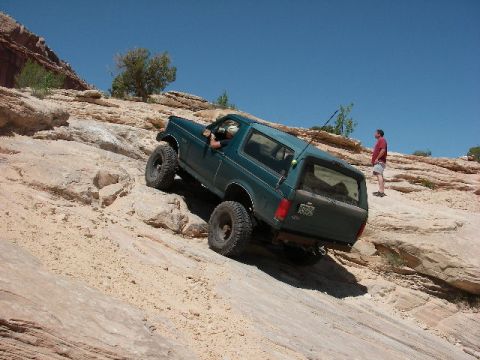 1996 Ford Bronco - Going back out.