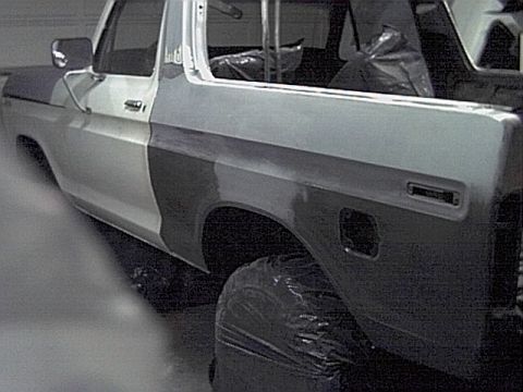 1978 Ford Bronco - PRIMER AND SAND